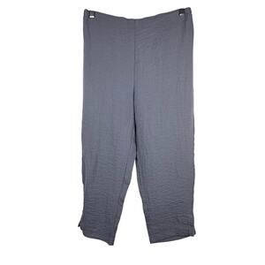 Lulu-B‎ Women's S Gray Elastic Waist Pull-On Crop Pants *